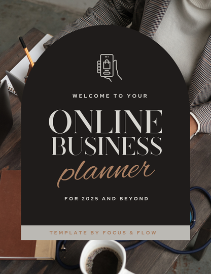 Online Business Planner for 2025 and Beyond