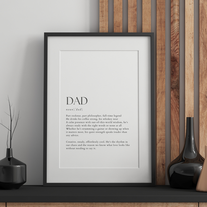 Personalised Definition Print – Custom Written, Digital or Framed Gift
