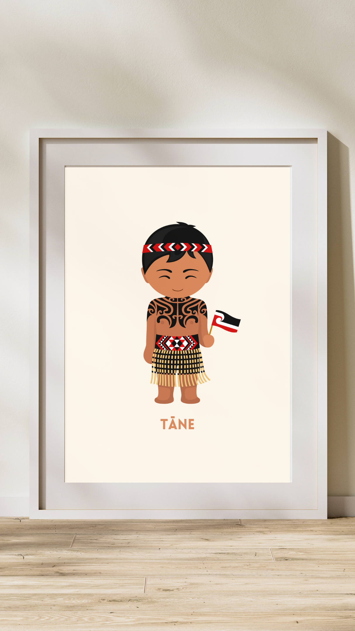 Māori Traditional Dress Digital Wall Art – Full Set