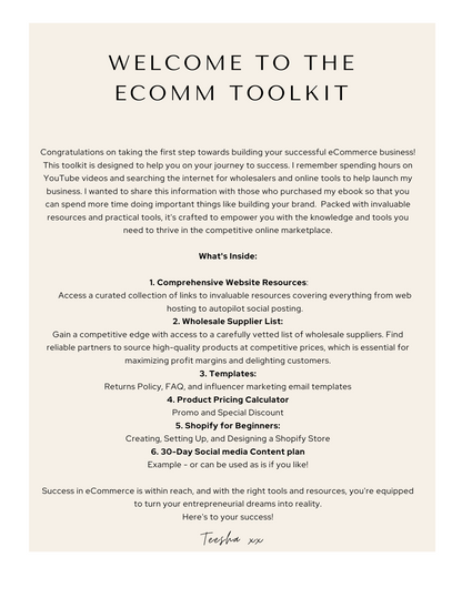 The Digital Retail Guide & Wholesale List: Start Your E-Commerce Store